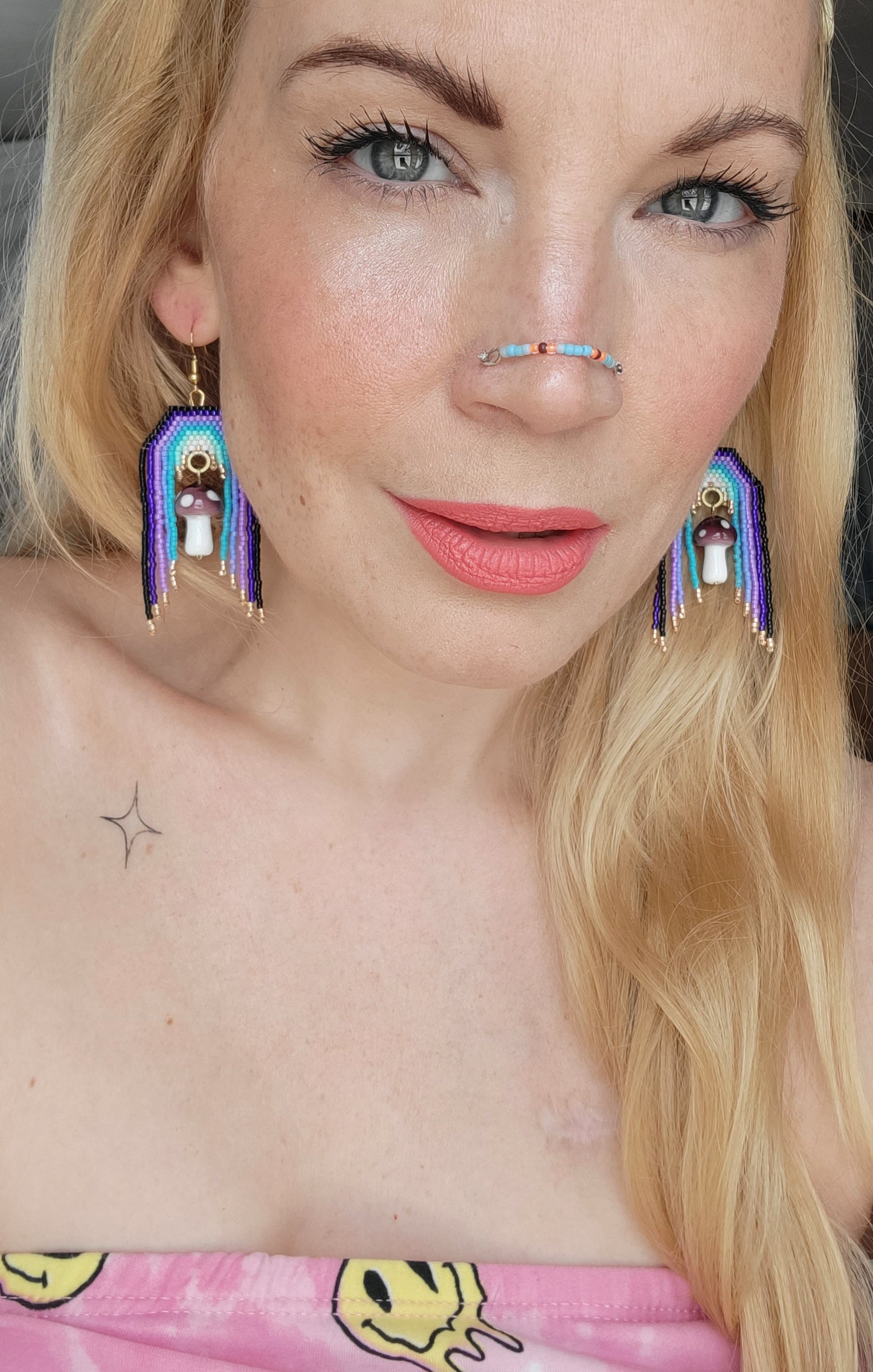 Mushie Rainbows in Midnight Hyacinth