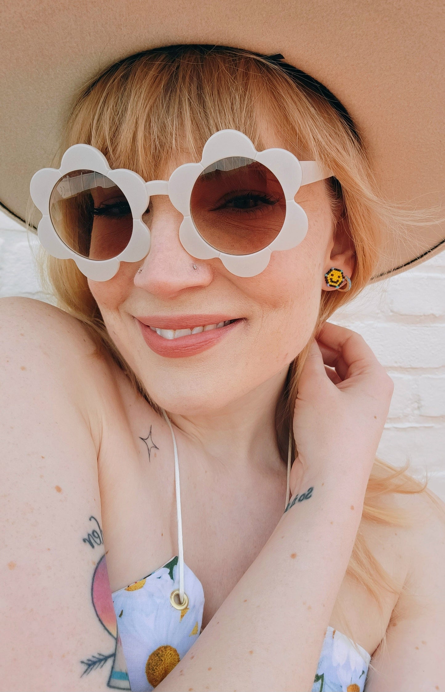 Smiley Face Studs