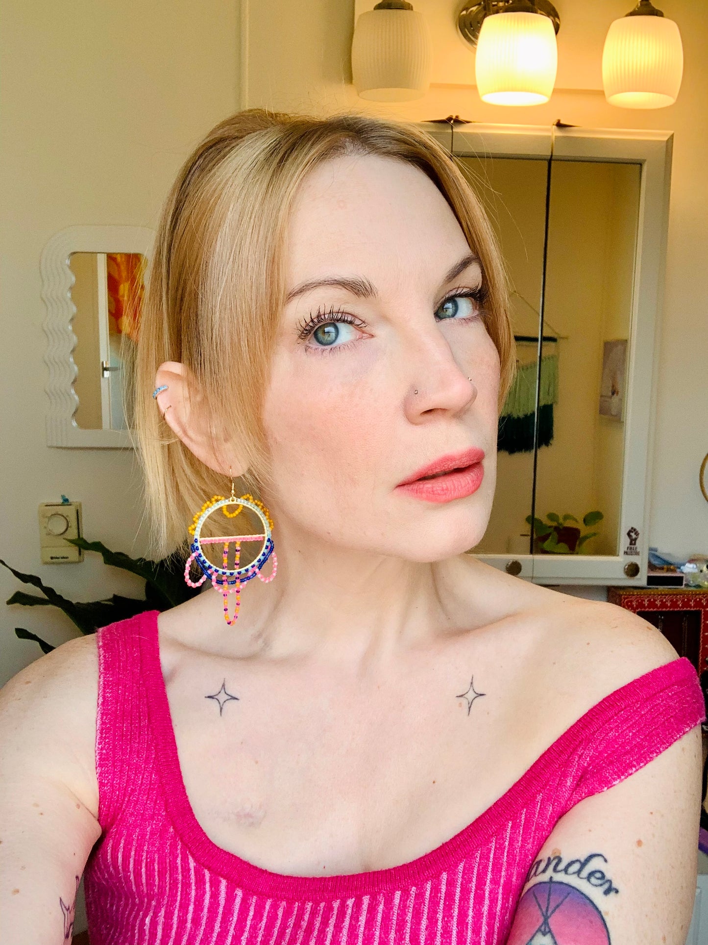 Dreamer Hoops in Blossom