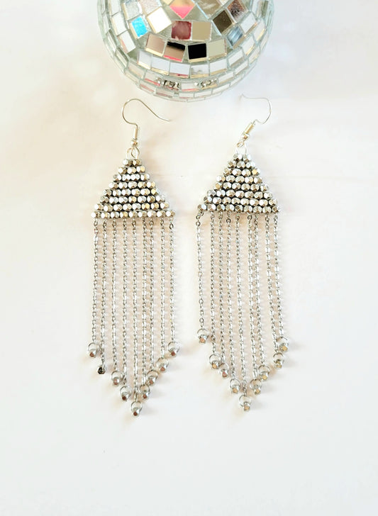 Lg. Silver Lining Dangles