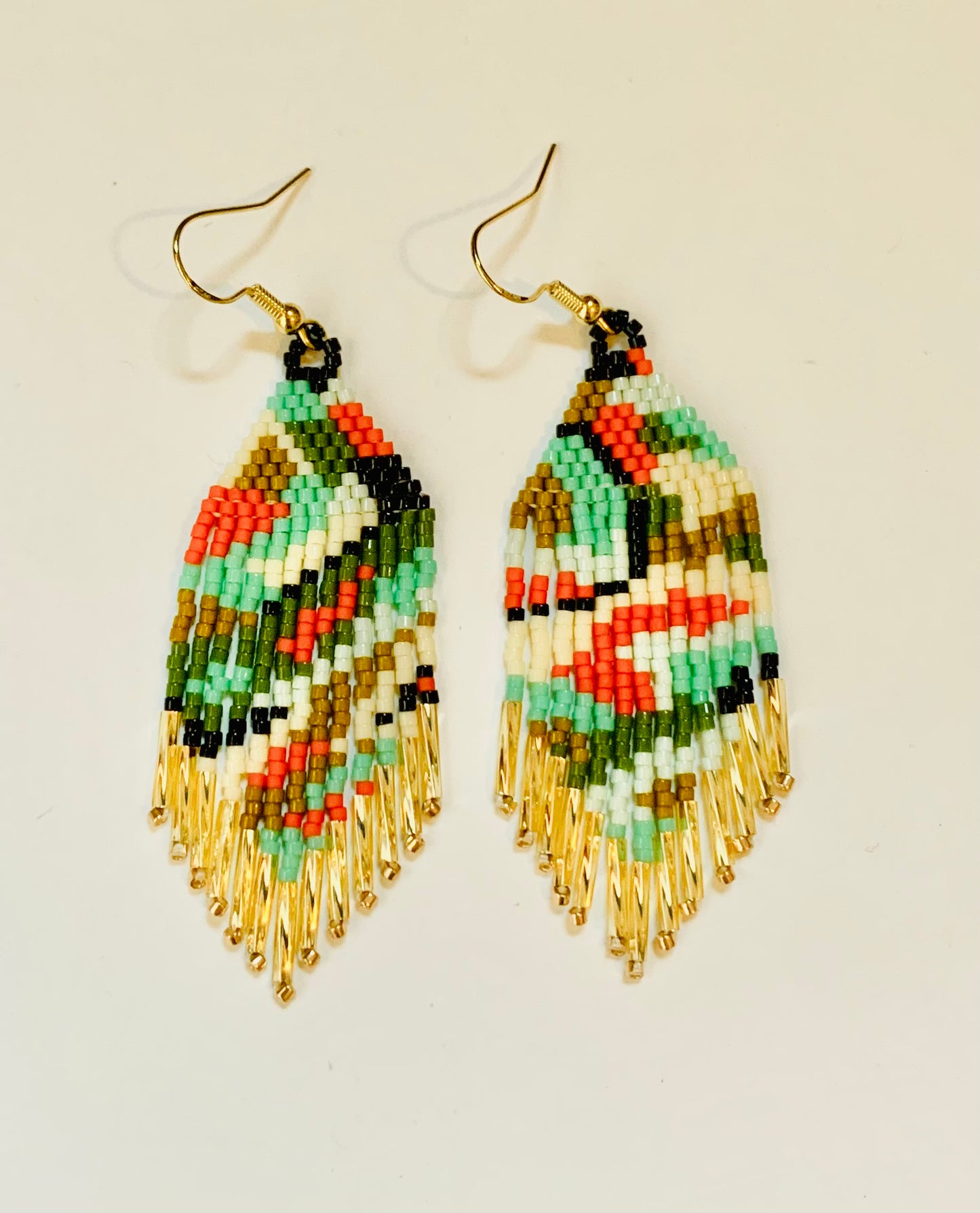 Tie-dyed Circe Earrings