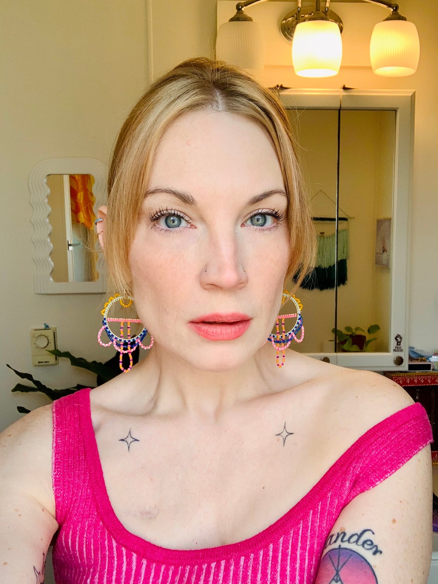 Dreamer Hoops in Blossom