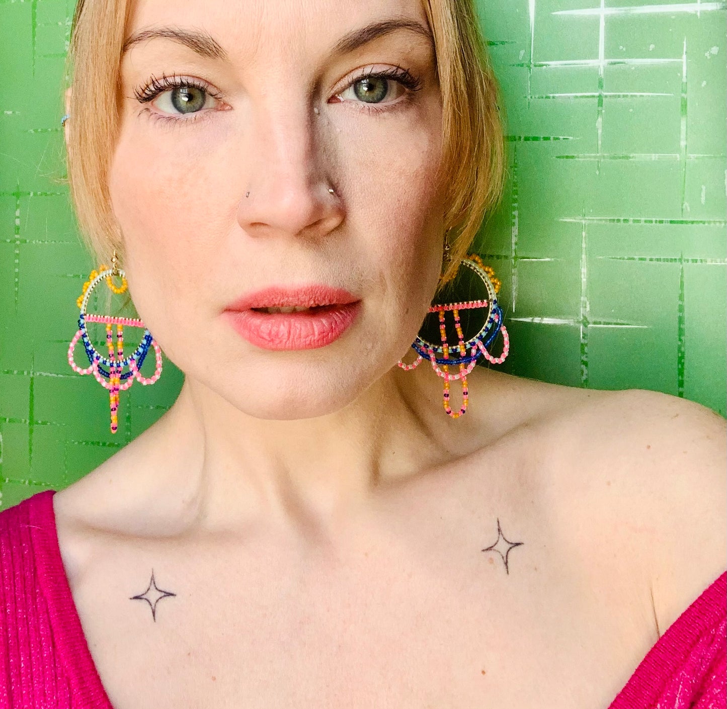 Dreamer Hoops in Blossom