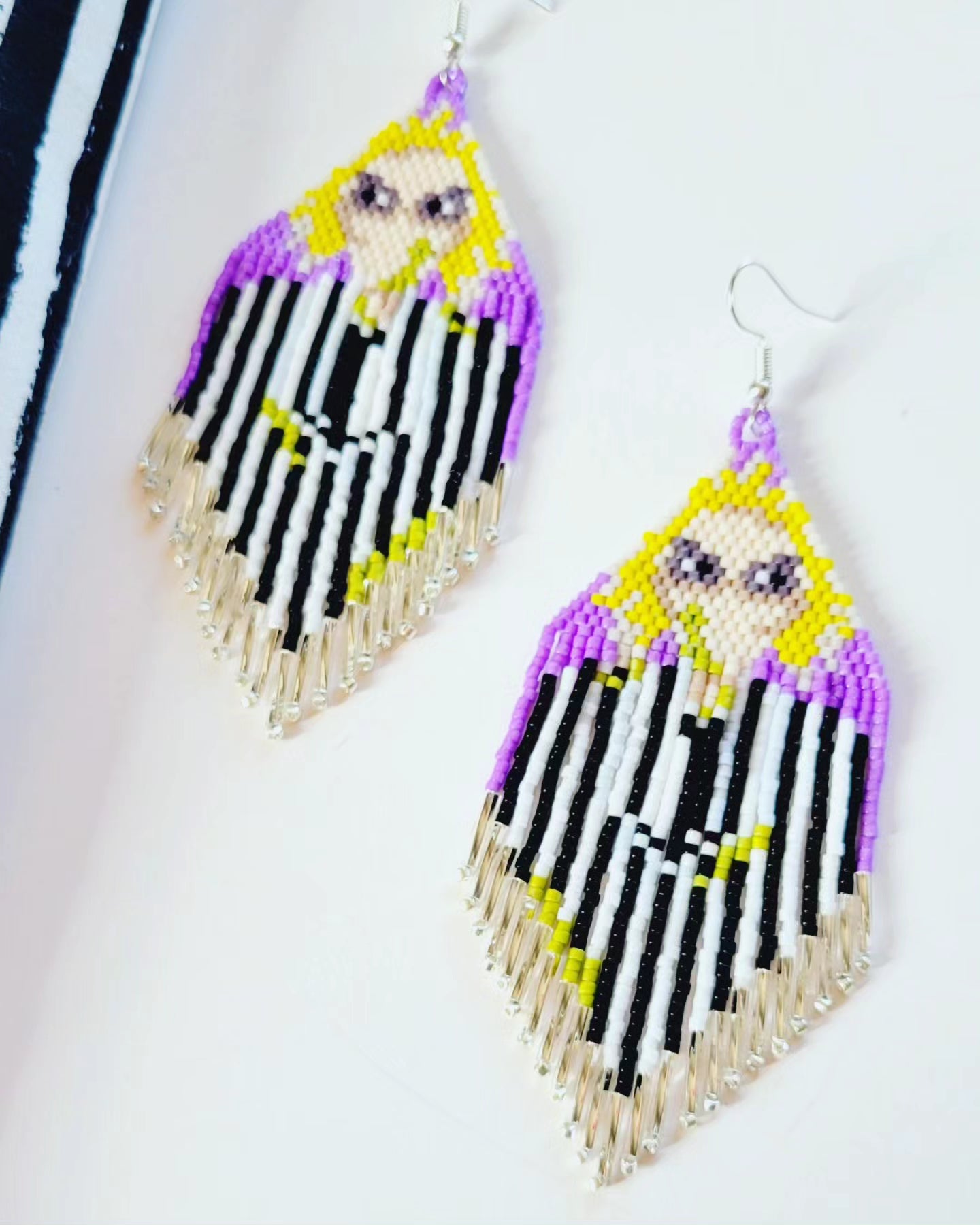 Beetlejuice Earrings