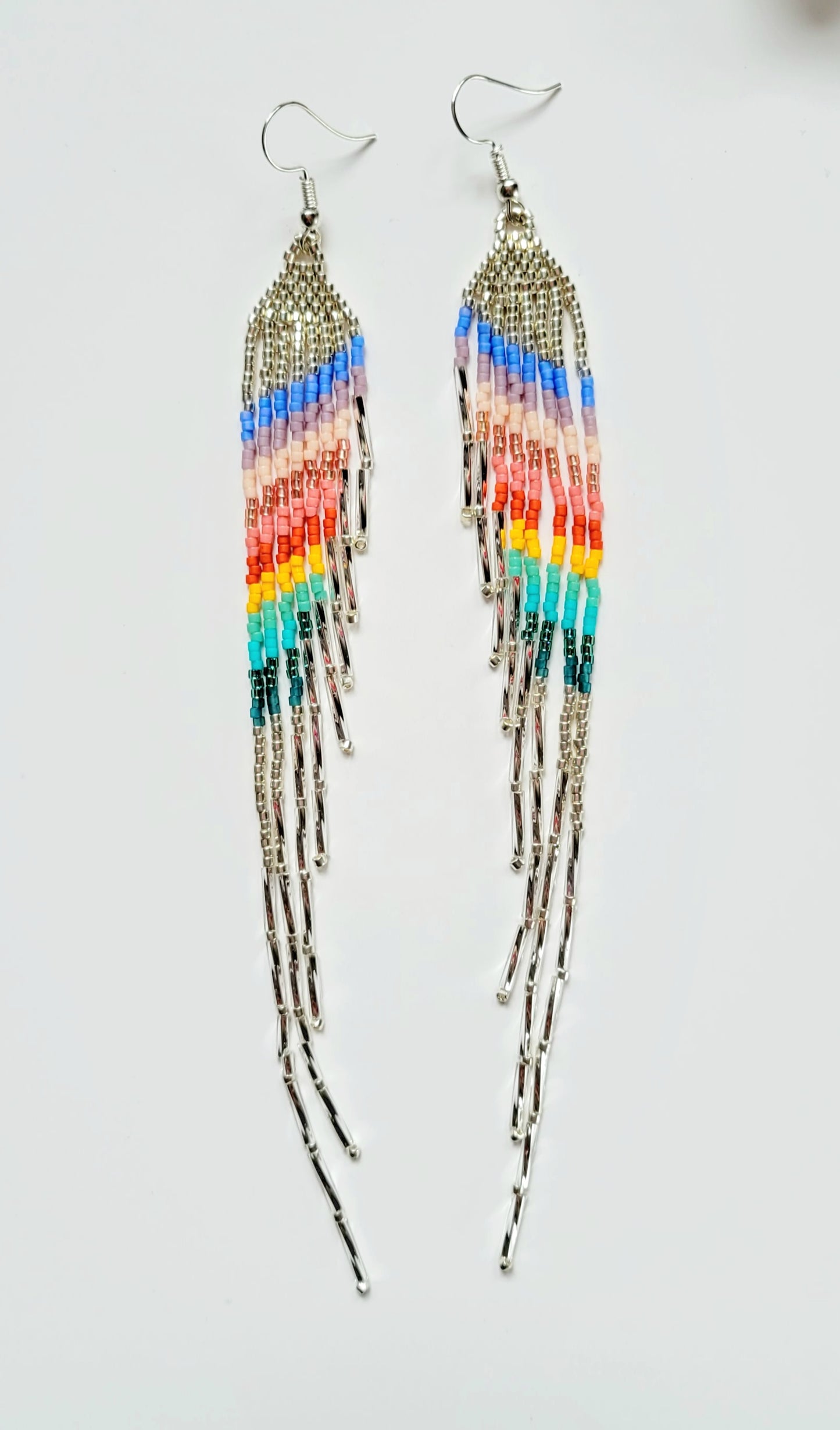 Mini Wings in Rainbows & Silver